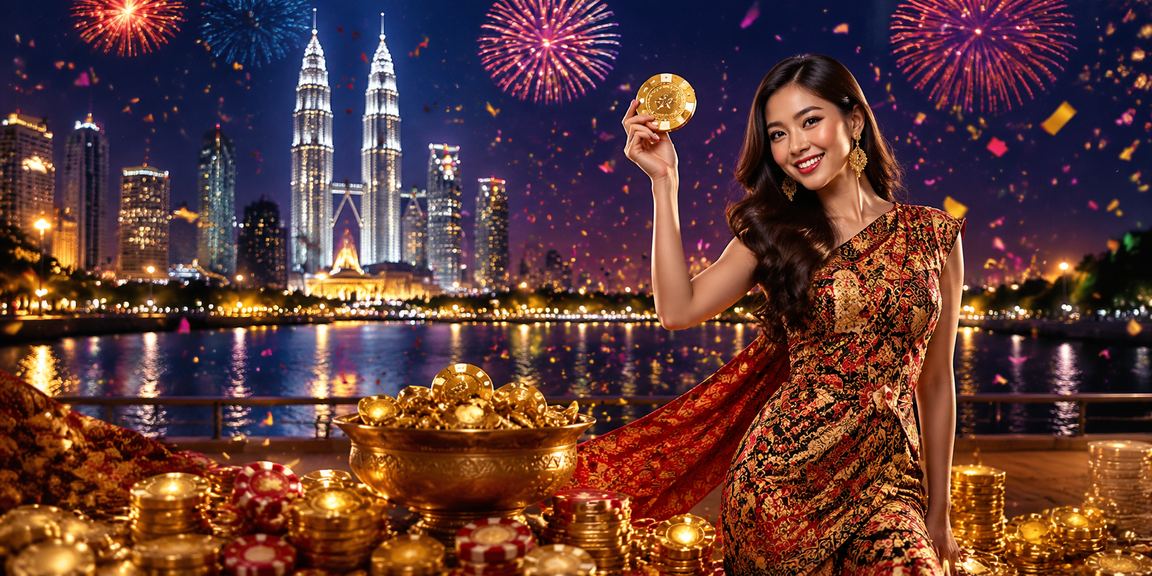 Pengguna bertaruhan sukan dengan pakaian batik bergaya di Kuala Lumpur Malaysia