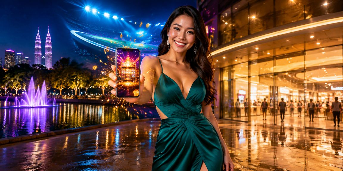 Pemain Malaysia memainkan slot game 535 melalui aplikasi Android mudah alih