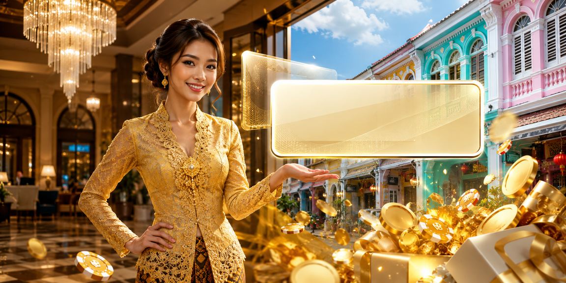 Pengguna wanita berpakaian kebaya menerima bonus cashback di Pulau Pinang